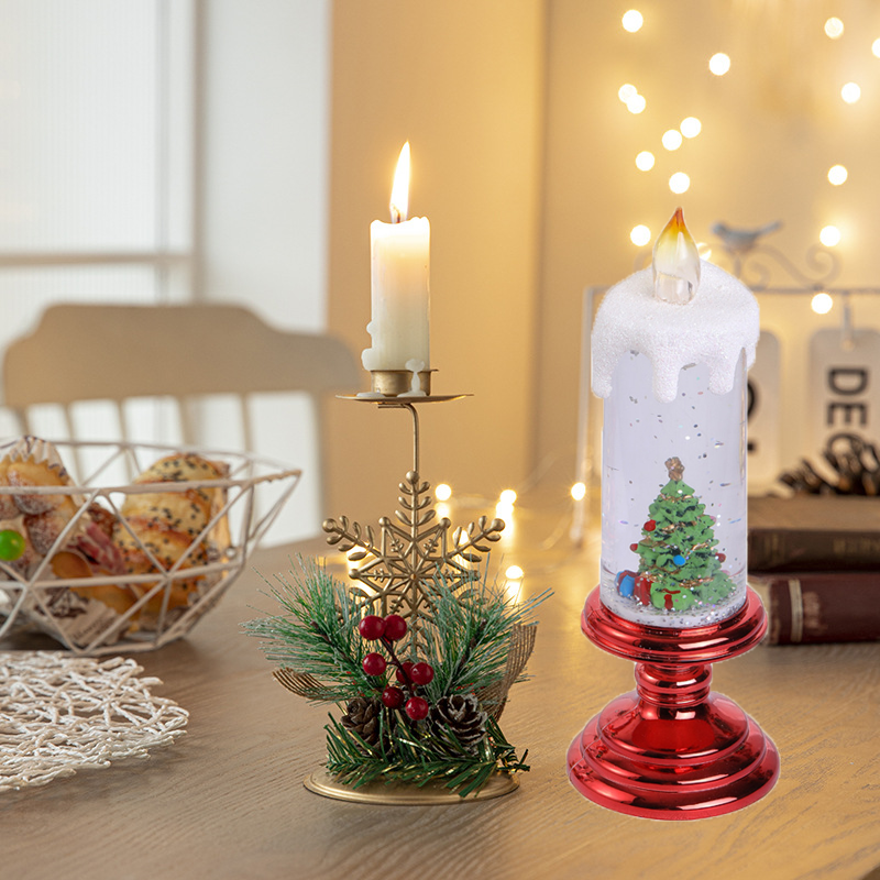 Julserie ljusdekorationer