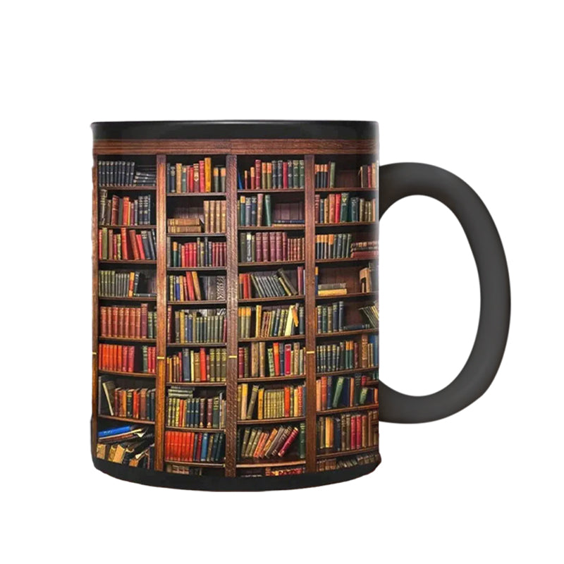 3D Bokhylla Mugg