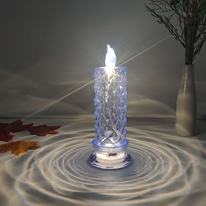Rose Shadow LED flamlöst ljus