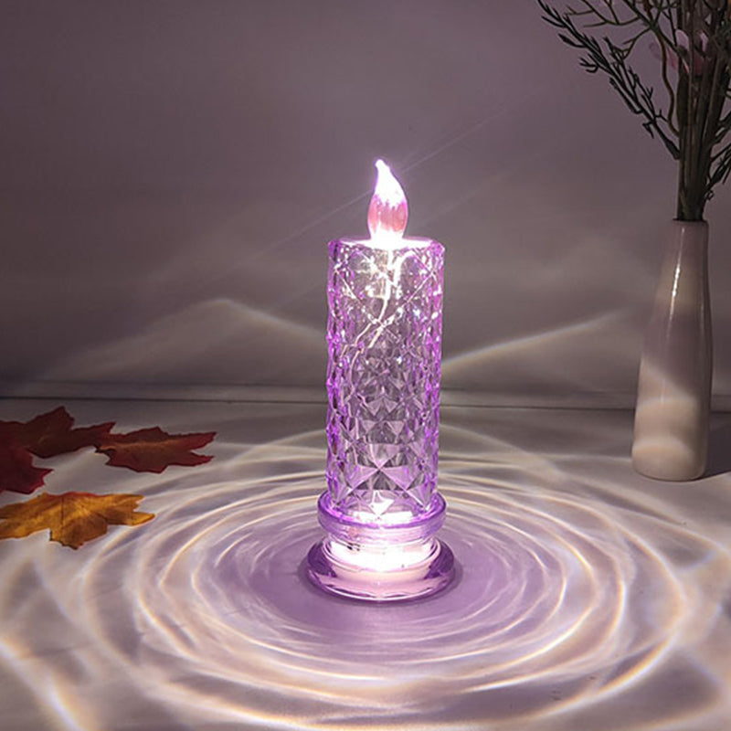 Rose Shadow LED flamlöst ljus