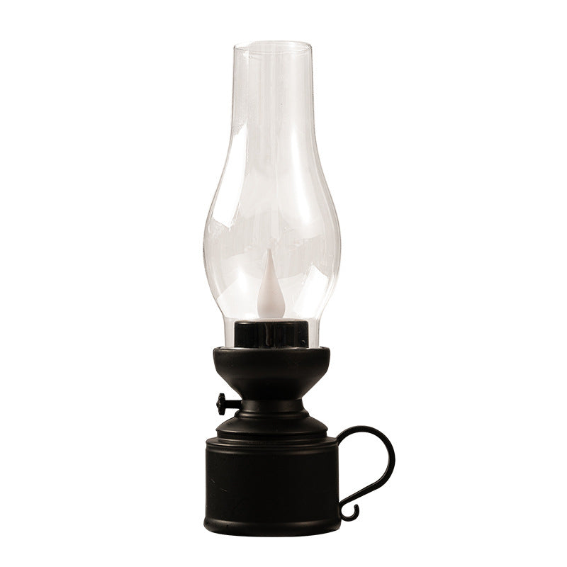 Jul retro glödande elektronisk fotogenlampa dekoration