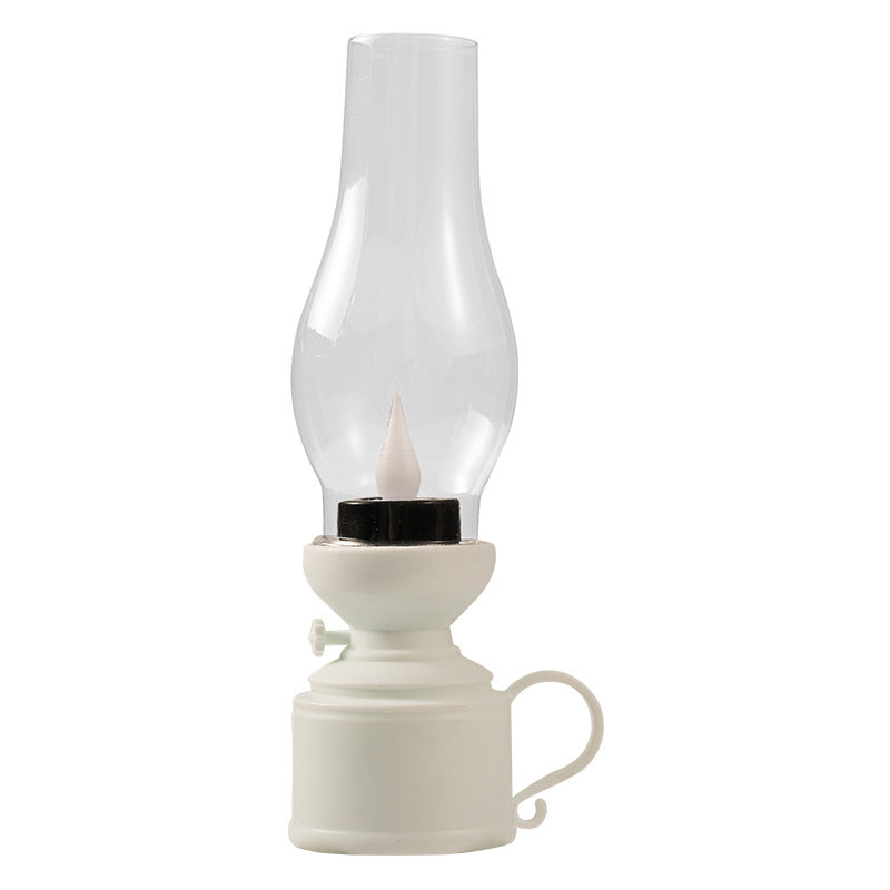 Jul retro glödande elektronisk fotogenlampa dekoration