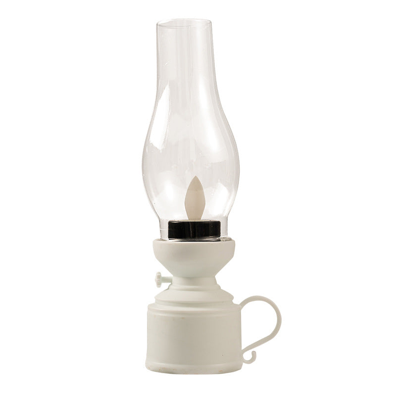 Jul retro glödande elektronisk fotogenlampa dekoration