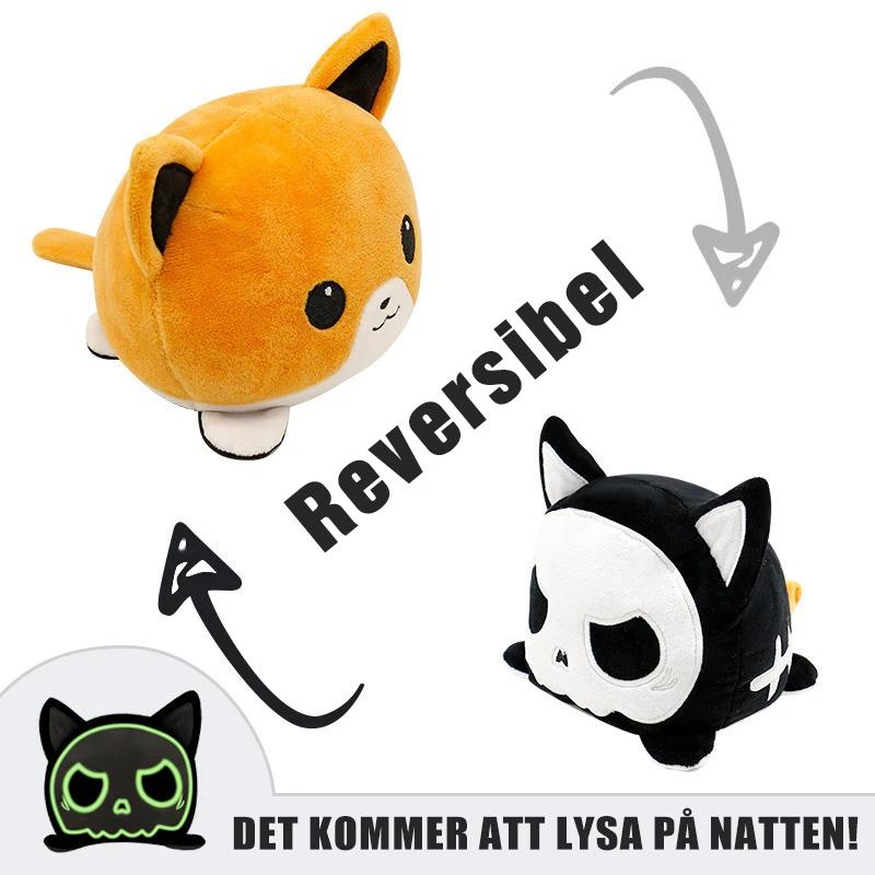 Vändbara söta plyschleksaker