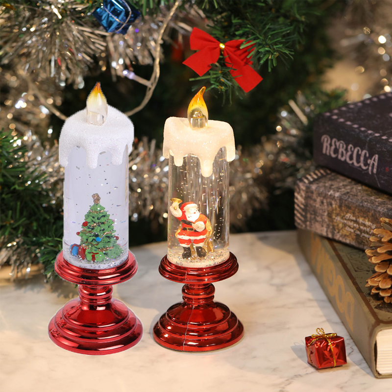 Julserie ljusdekorationer