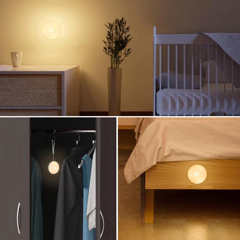 Intelligent mänsklig induktion LED nattlampa