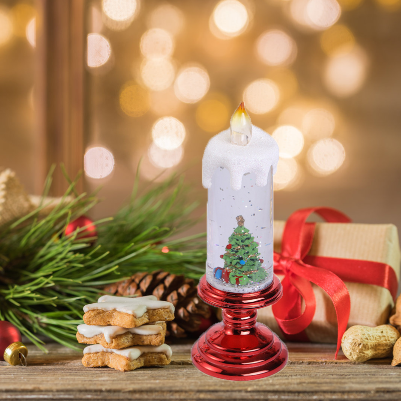 Julserie ljusdekorationer