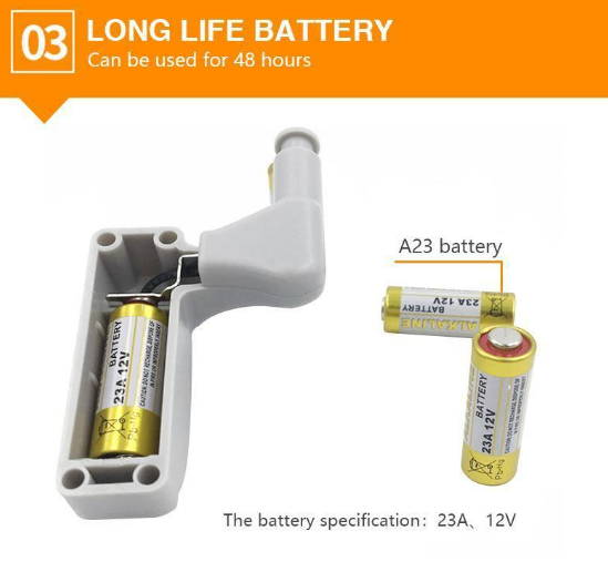 Smart sensorkabinett LED-ljus