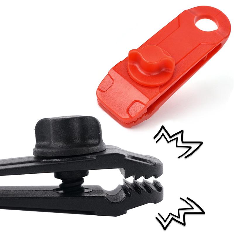 Återanvändbara Linoleum Tält Clips