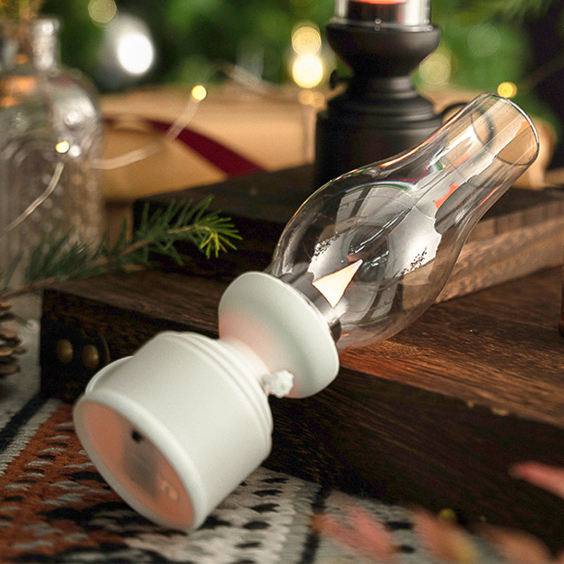 Jul retro glödande elektronisk fotogenlampa dekoration