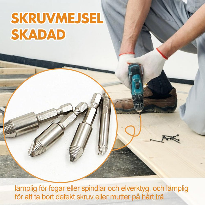 Skruvborttagare Verktygskit (5 delar)