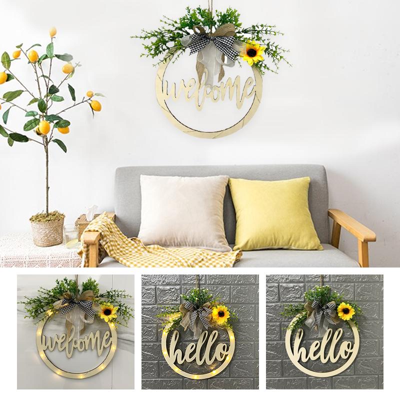 "Welcome" och "Hello" krans - Midsommarnatt