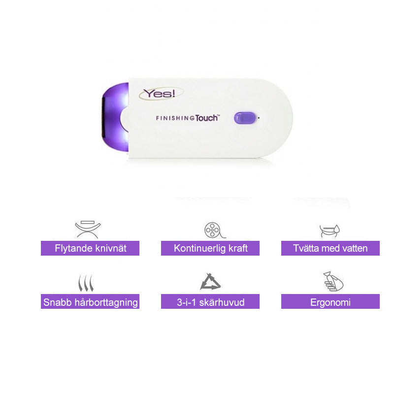 Hållbar och Bärbar Smärtfri Epilator
