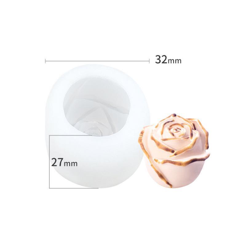 3D silikon rosform iskubform