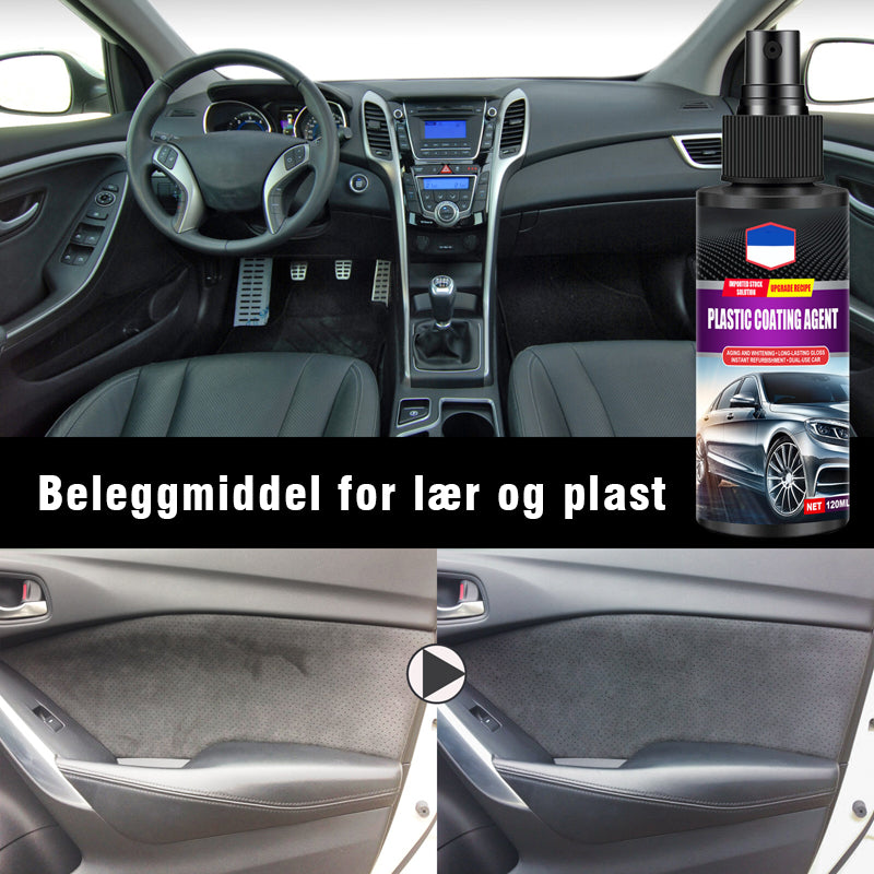 Bilinredning Läder och plastbeläggningsmedel