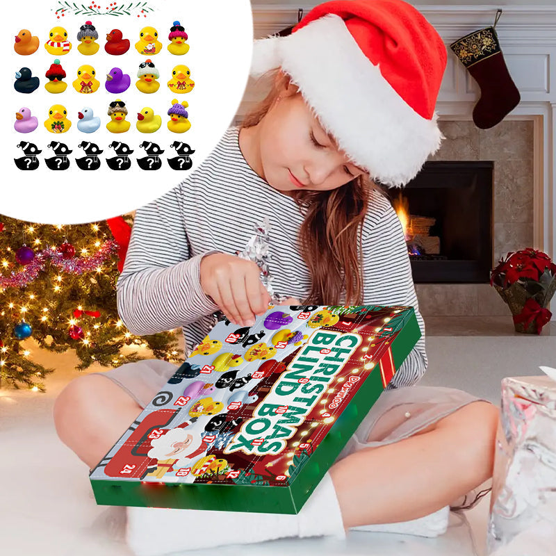 Adventskalender - 24 Gummiankor för Barn