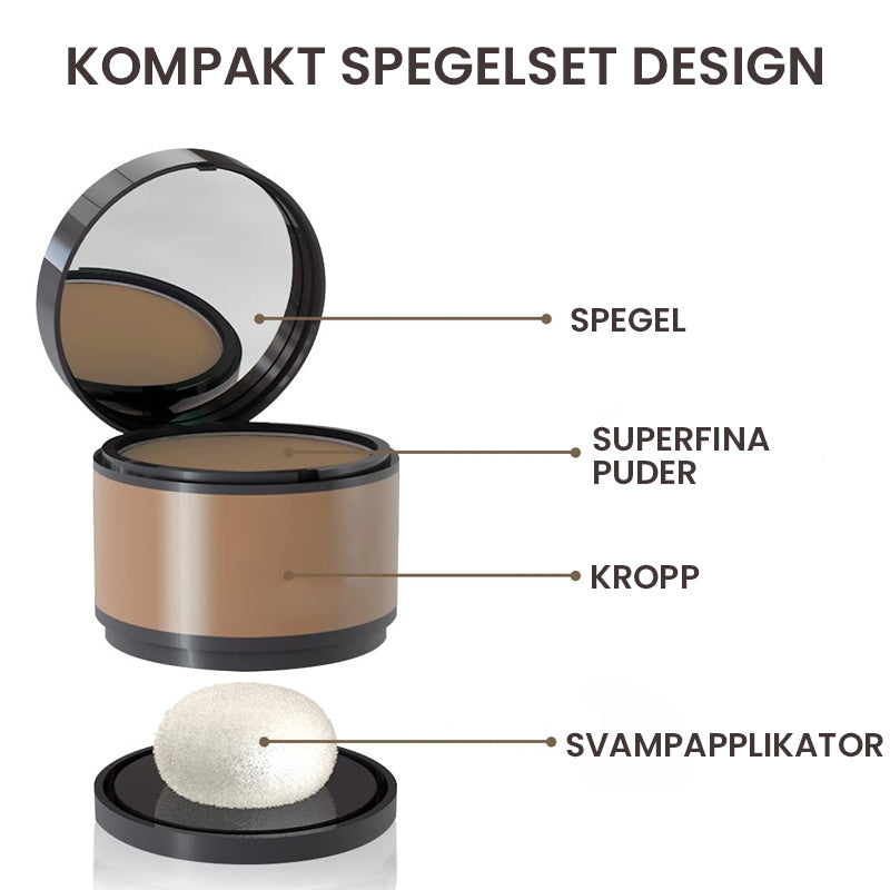 Omedelbart hårfärgningspulver