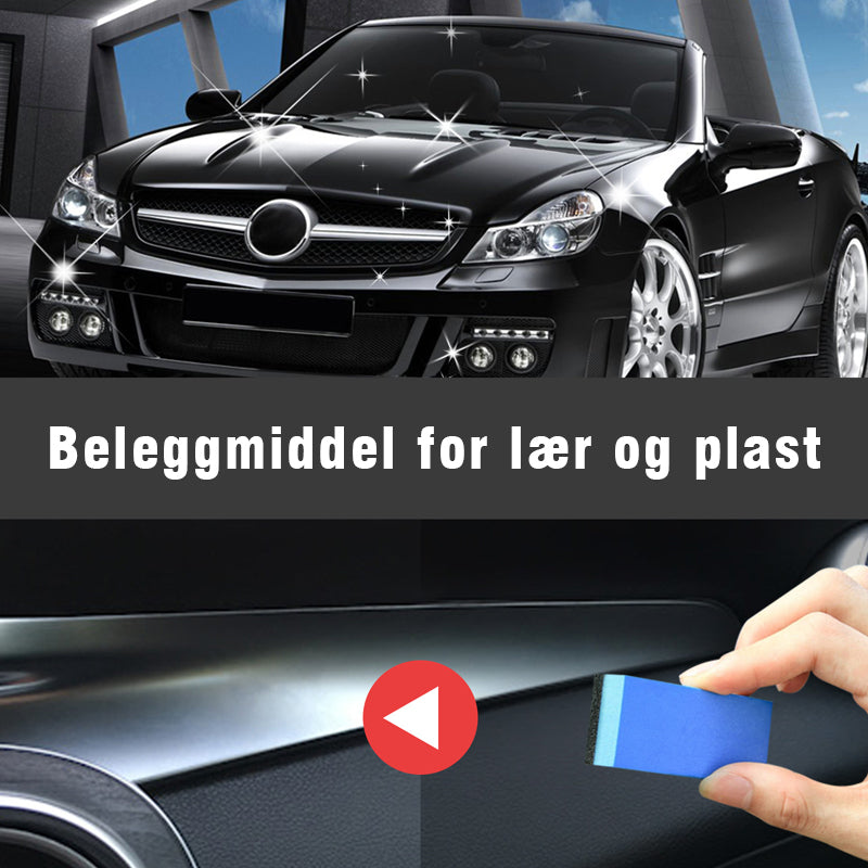 Bilinredning Läder och plastbeläggningsmedel