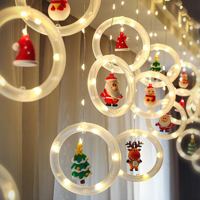 Jul LED Gardinsträngljus