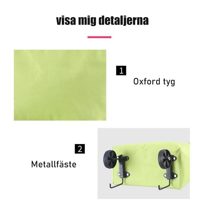 Shoppingväska med hjul | EKO-vänlig