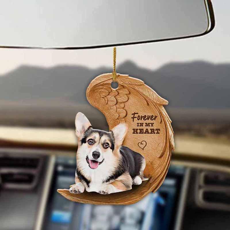 "Forever in my heart" hund bilhänge-2D-effekt