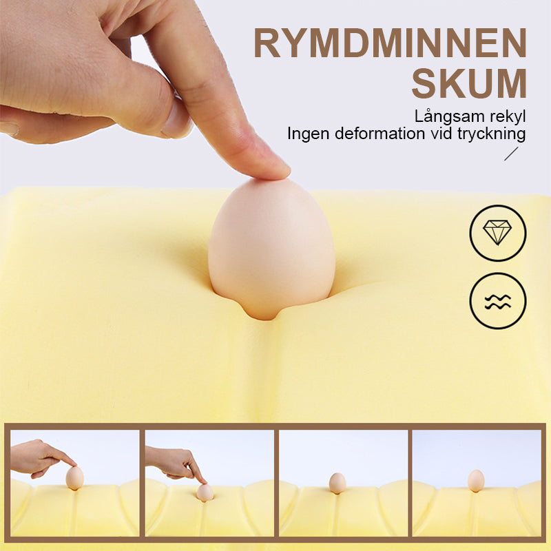 Universal nackkudde för bilsätet