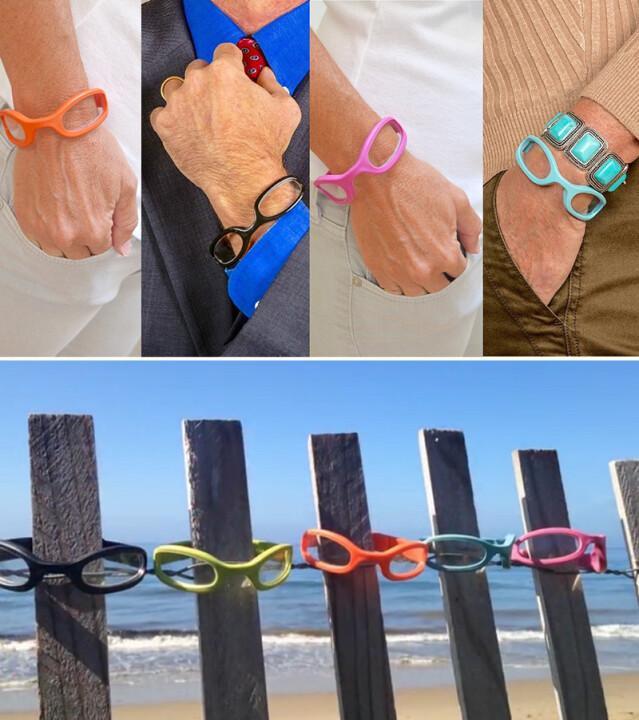 Presbyop i handledsgummi