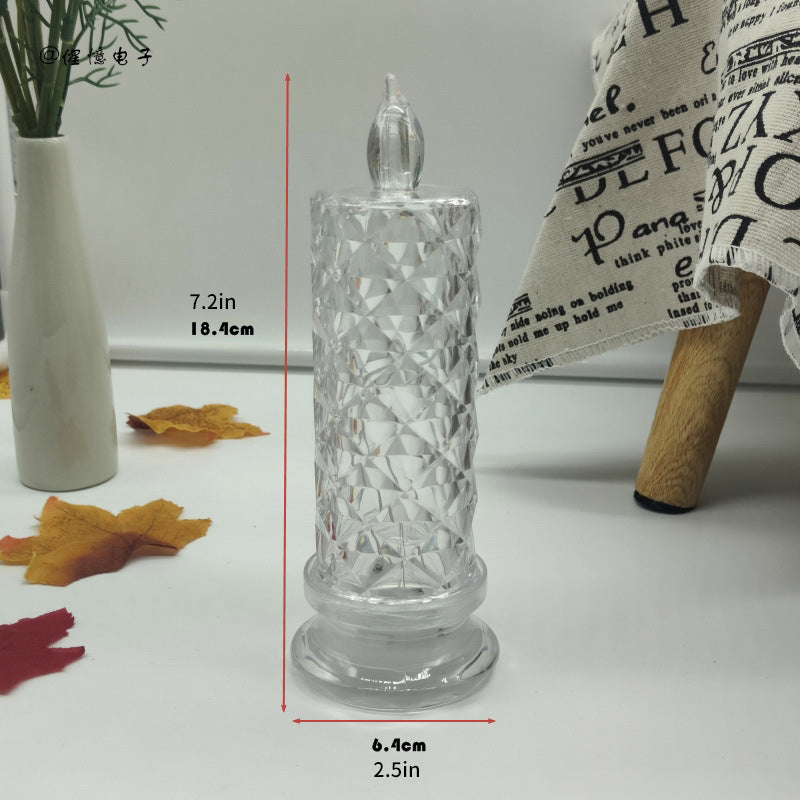 Rose Shadow LED flamlöst ljus