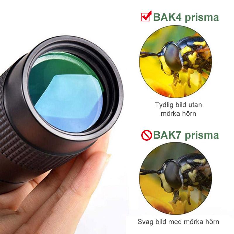 4K Super-telezoom monokulärt teleskop