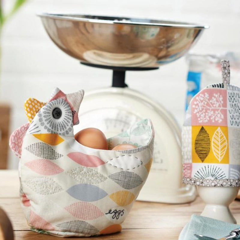 DIY söt äggkorg malluppsättning