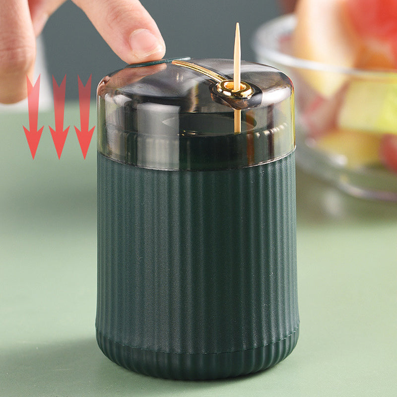 Pop-up automatisk tandpetare dispenser