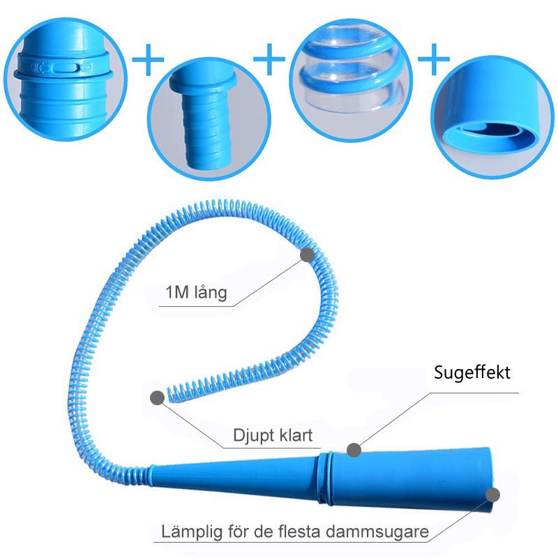 Dammsugarmunstycke för trånga utrymmen