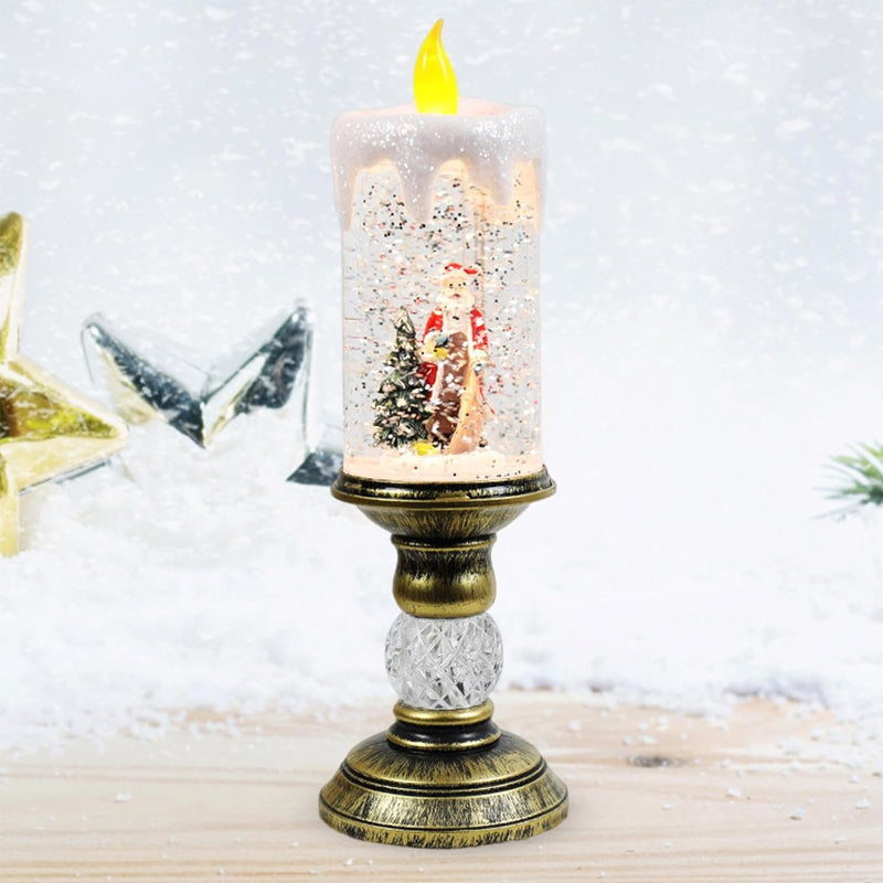 Jul kristall speldosa ljus