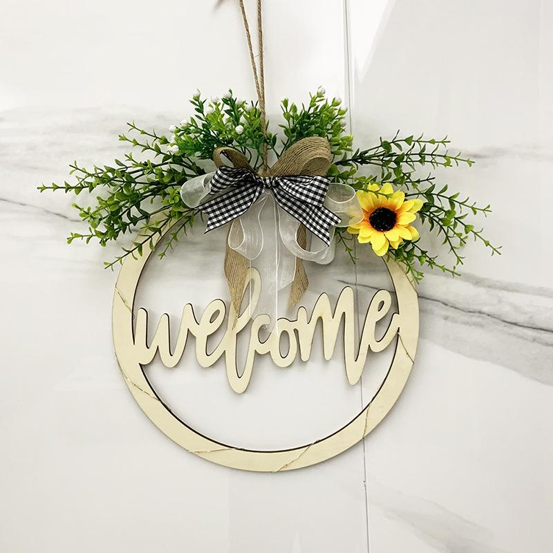 "Welcome" och "Hello" krans - Midsommarnatt