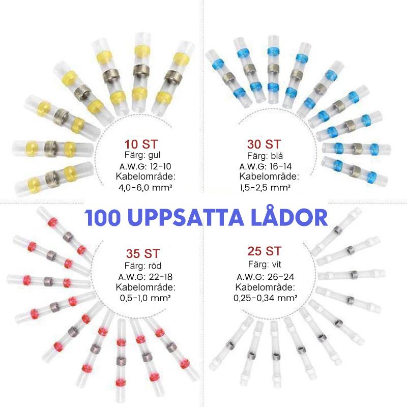 Nya vattentäta lödanslutningar