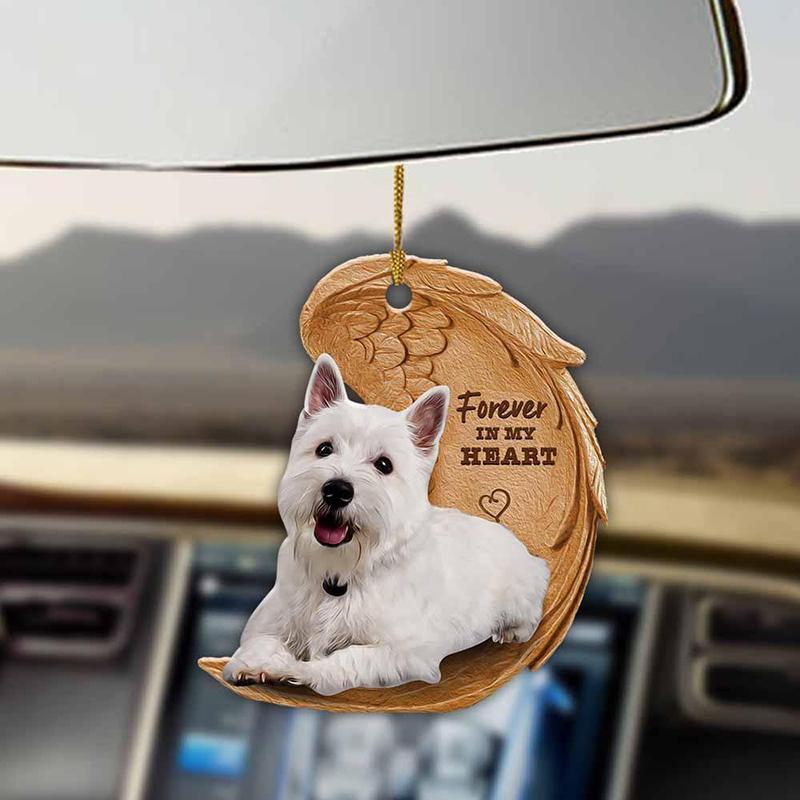 "Forever in my heart" hund bilhänge-2D-effekt