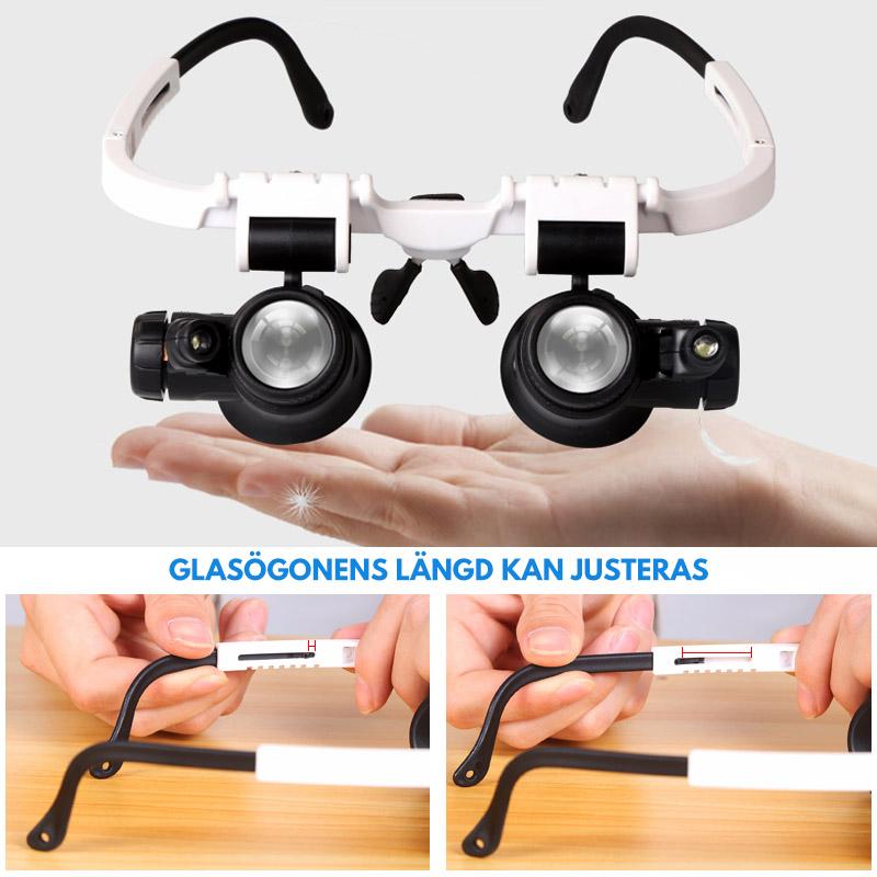 LED-Förstoringsglasögon