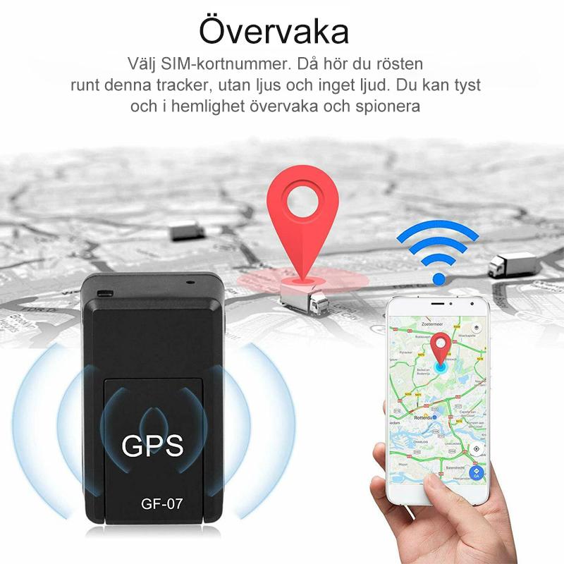 GPS Tracker, Magnetisk Mini GPS Locator Stöldskydd GPS Tracker