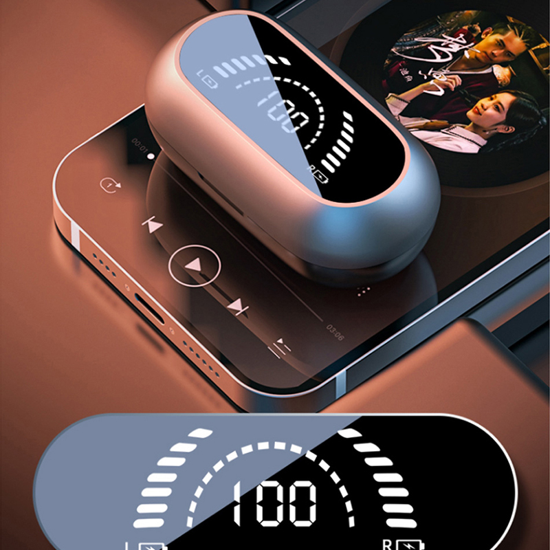 Trådlösa öronsnäckor för bluetooth öronklämmor