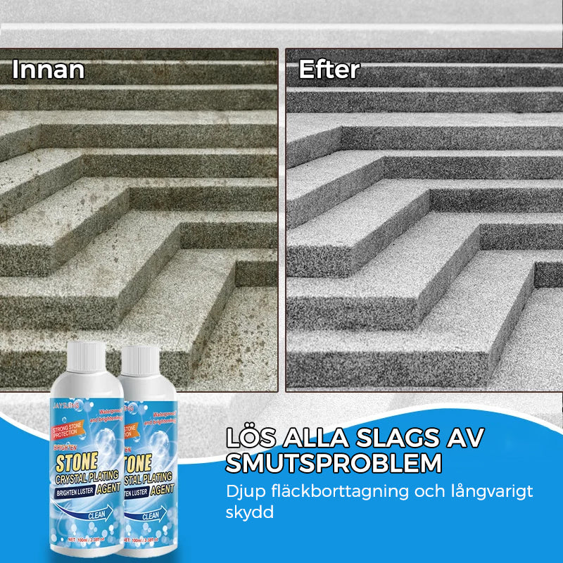 Rengöringsmedel för stenfläckborttagning