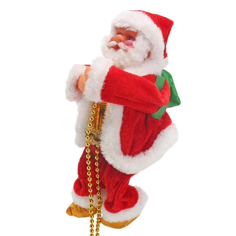 Klättrande jultomten