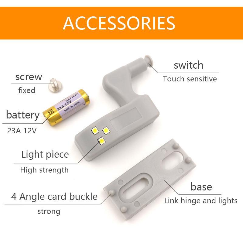 Smart sensorkabinett LED-ljus