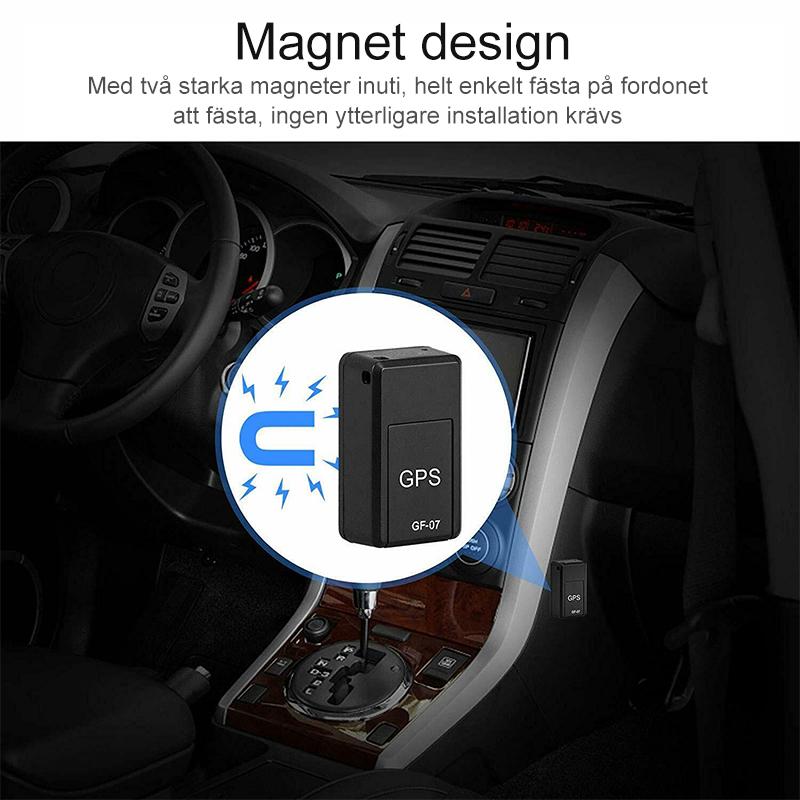 GPS Tracker, Magnetisk Mini GPS Locator Stöldskydd GPS Tracker