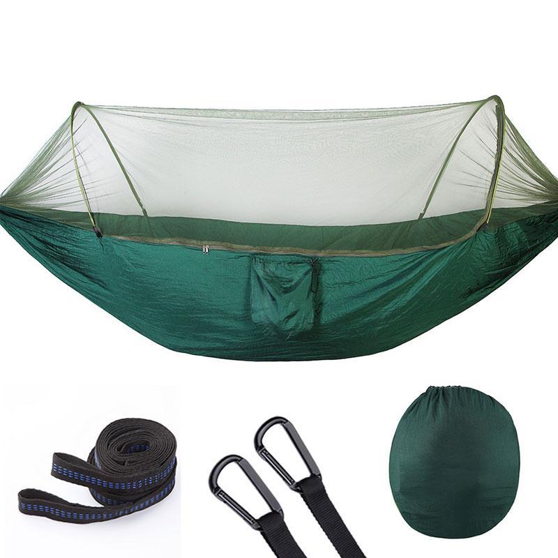 Camping nätad hängmatta