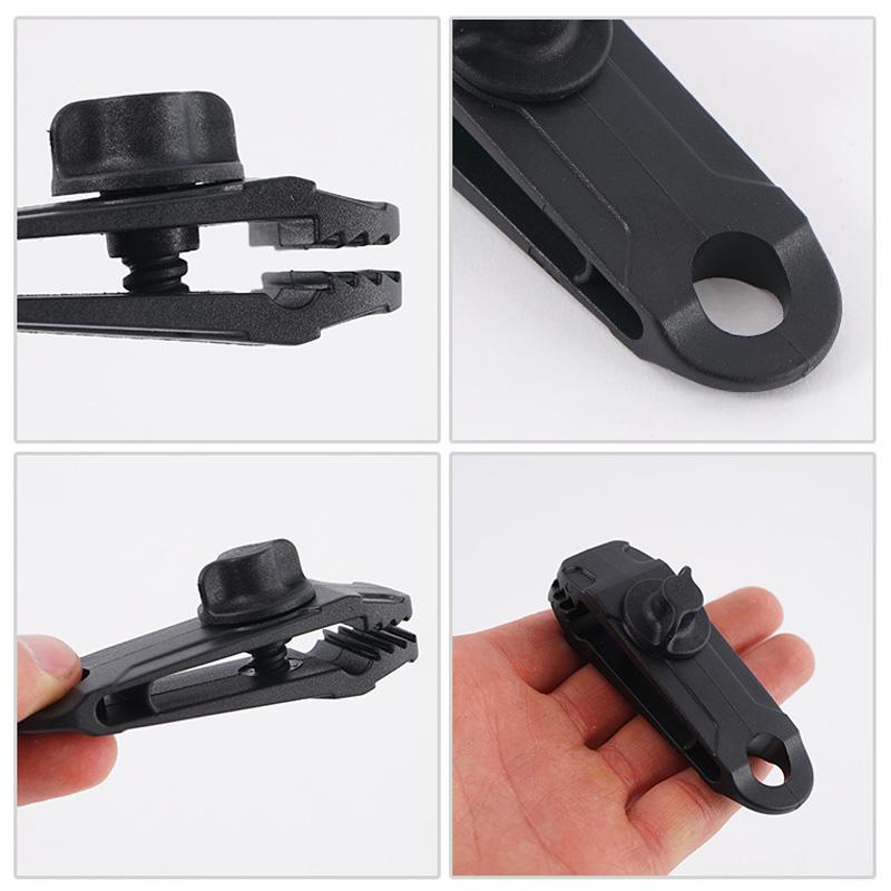Återanvändbara Linoleum Tält Clips