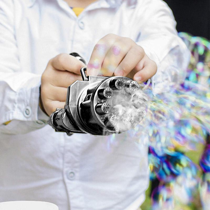 Batteridriven Såpbubbelpistol