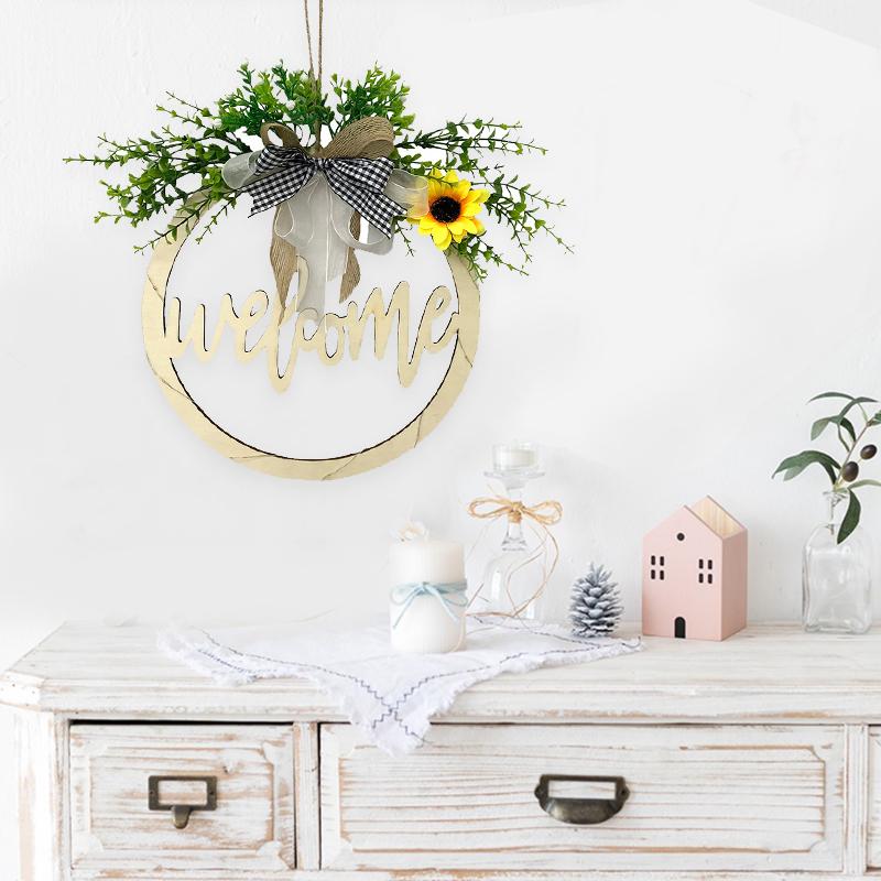 "Welcome" och "Hello" krans - Midsommarnatt