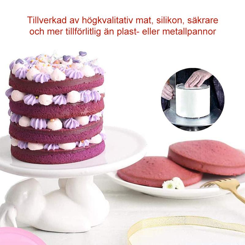 Silikon Tårtform | Hjärtformad | Rund