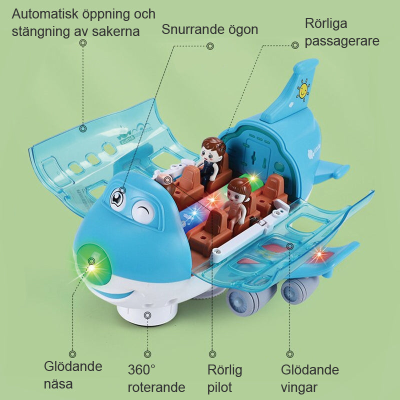 360° Roterande Elektrisk Leksaksplan