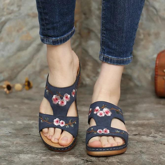 Handgjorda casual dam sandaler